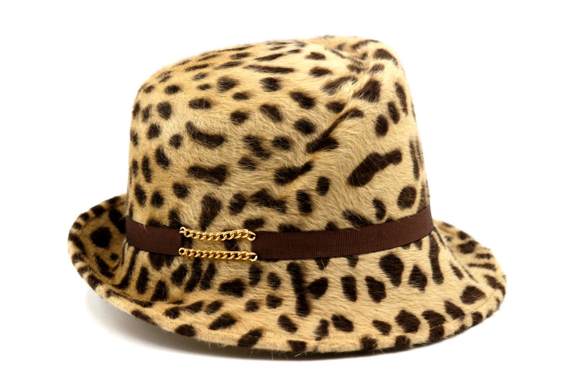 CAPP DONNA FELT BEAVER LEOP