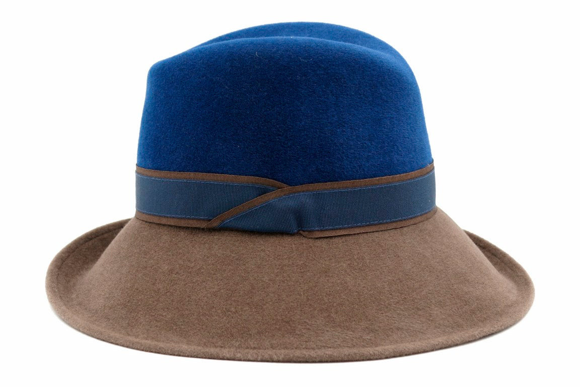 CAPP BICOL FELT LAPIN VELOUR BICOLORE