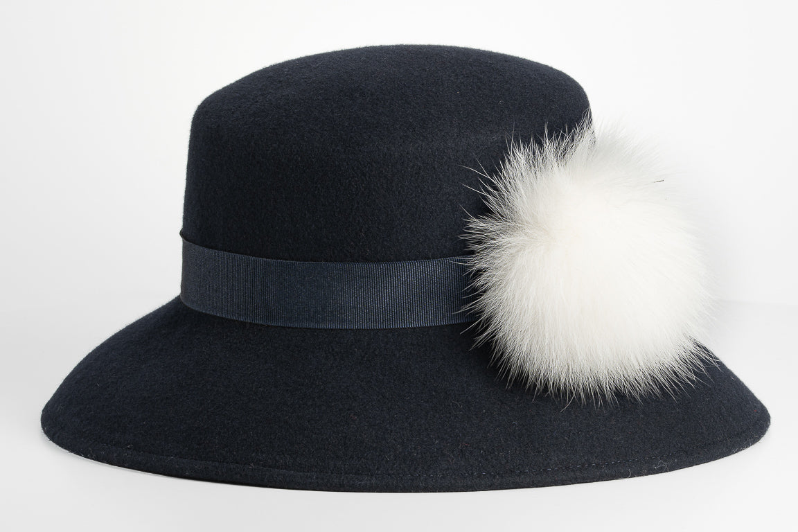 CAPPELLO FELTRO LANA + PON VOL