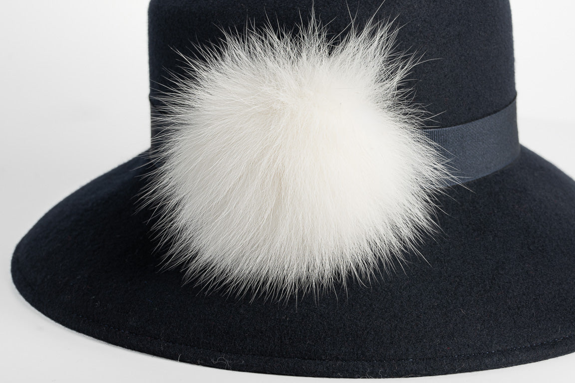 CAPPELLO FELTRO LANA + PON VOL