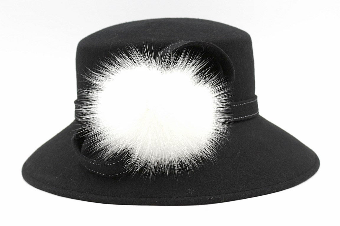 CAPPELLO FELTRO LANA + PON VOL