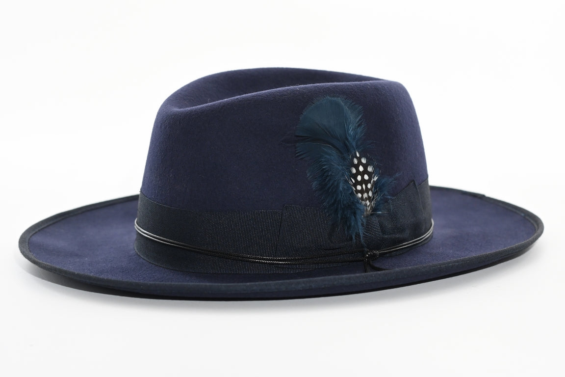 CAPPELLO FELTRO MERINO ORLATO