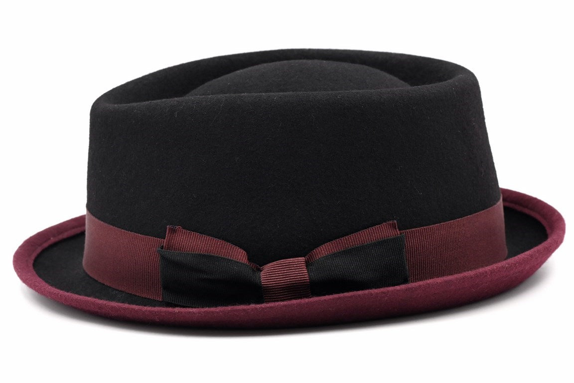 CAPPELLO FELTRO LANA BICOLORE