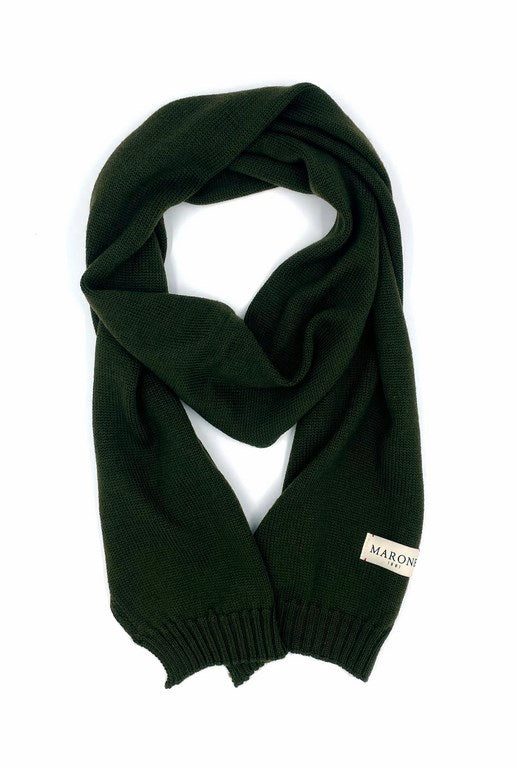 SCIARPA A MAGLIA RASATA 170 X 27 100%WV