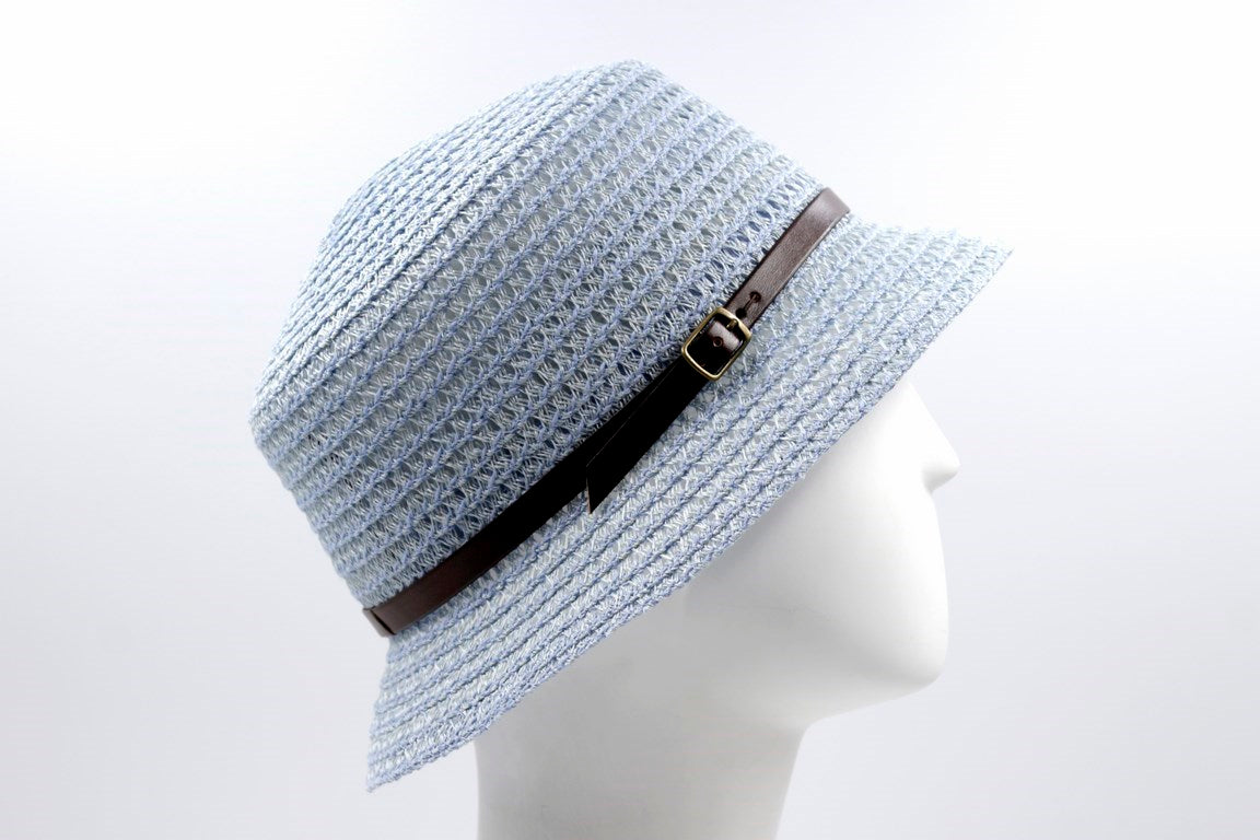 CAPPELLO RAFFIA CUCITA