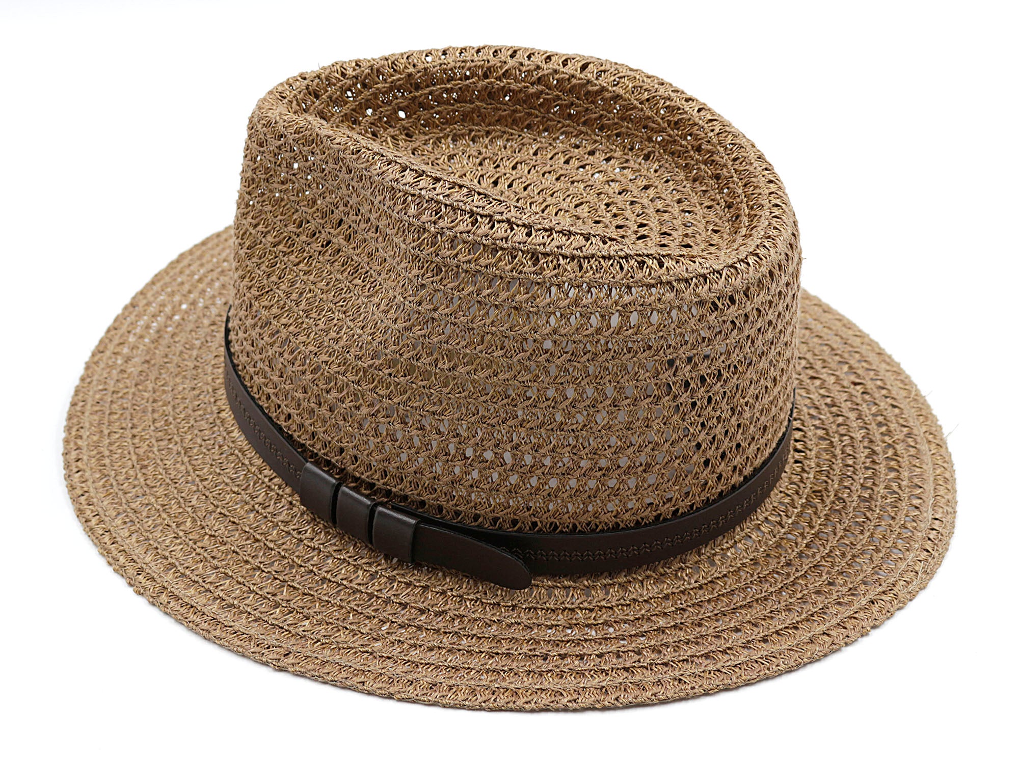CAPPELLO RAFFIA CUCITA