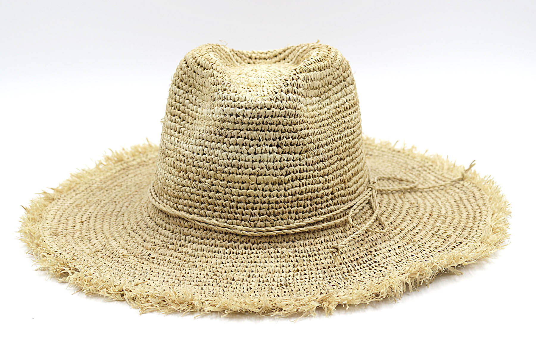 CAPPELLO CROCHET RAFFIA