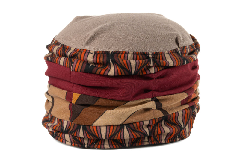 CLOCHE DRAPPEGGIATA MULTICOLOR