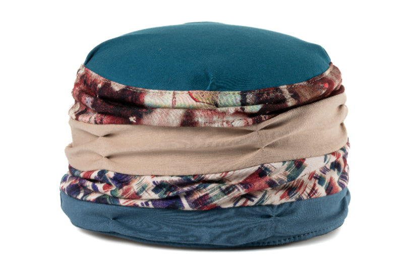 CLOCHE DRAPPEGGIATA MULTICOLOR