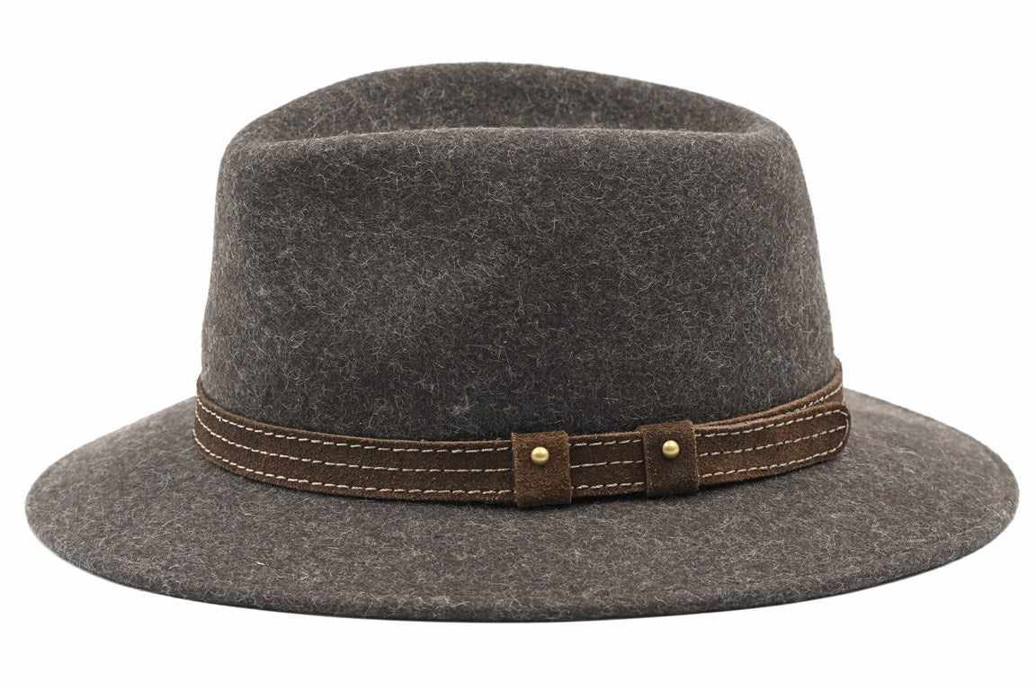 CAPPELLO FELTRO LANA MELANGE