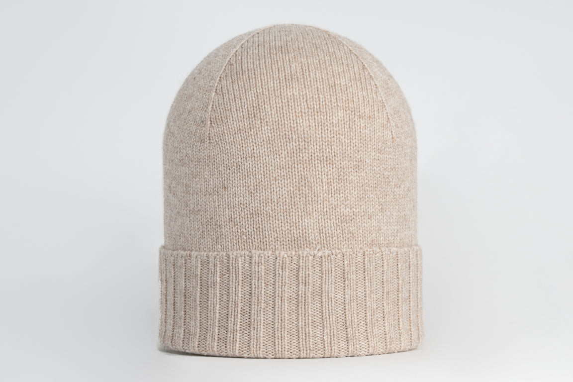 BERRETTO MAGLIA MISTO CASHMERE 90 % WO - 10 % WS CAPO RASATO