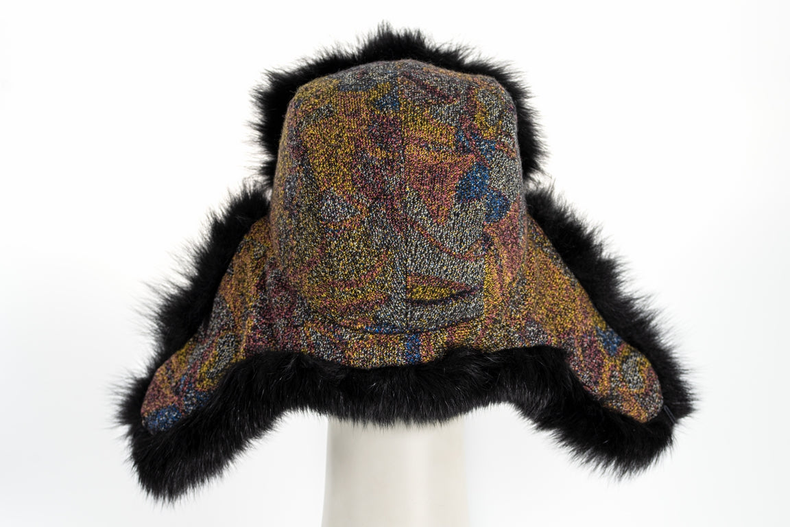 CAPPELLO SHERPA VOLPE COL.+DIS.988