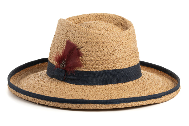 CAPP ELLO TRECCIA RAFFIA