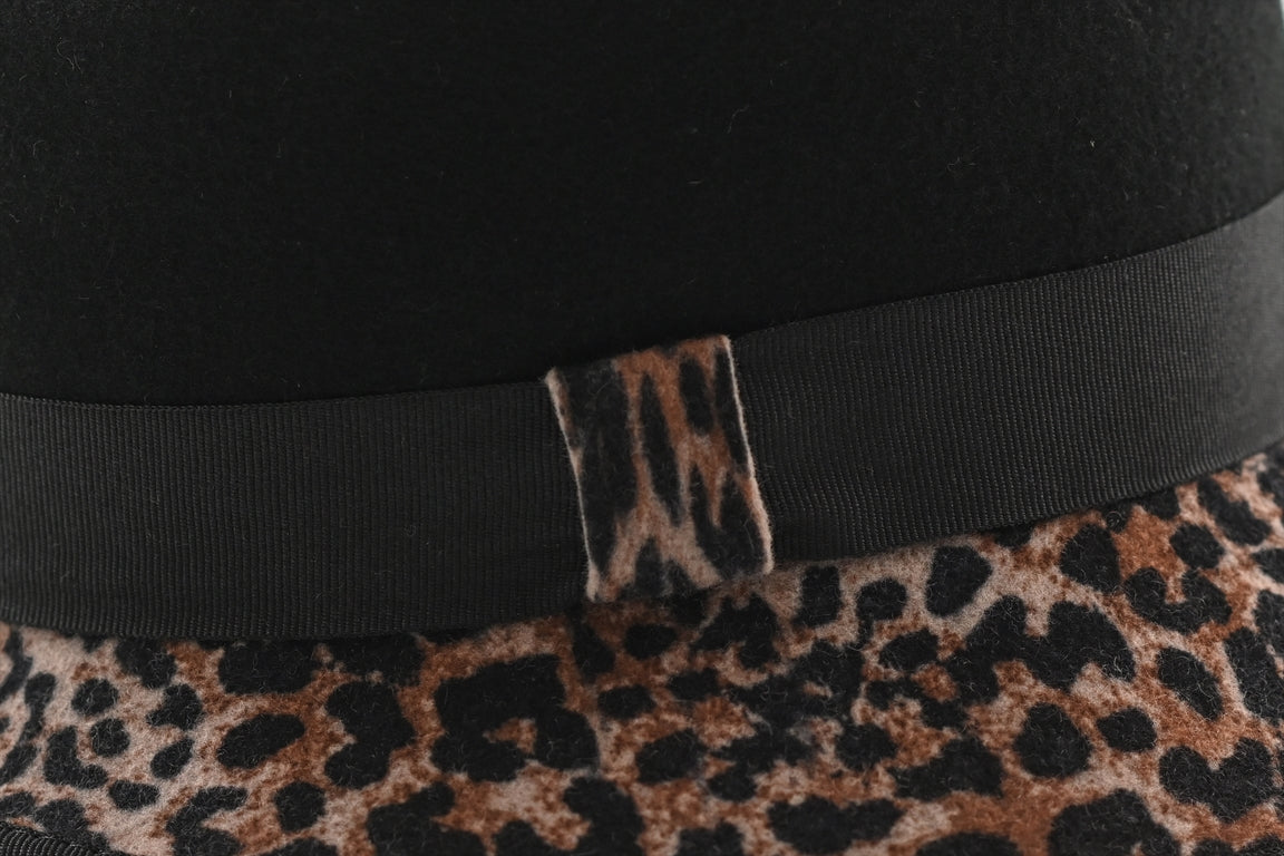 CAPPELLO FELTRO LANA   BICOLORE DIS 9