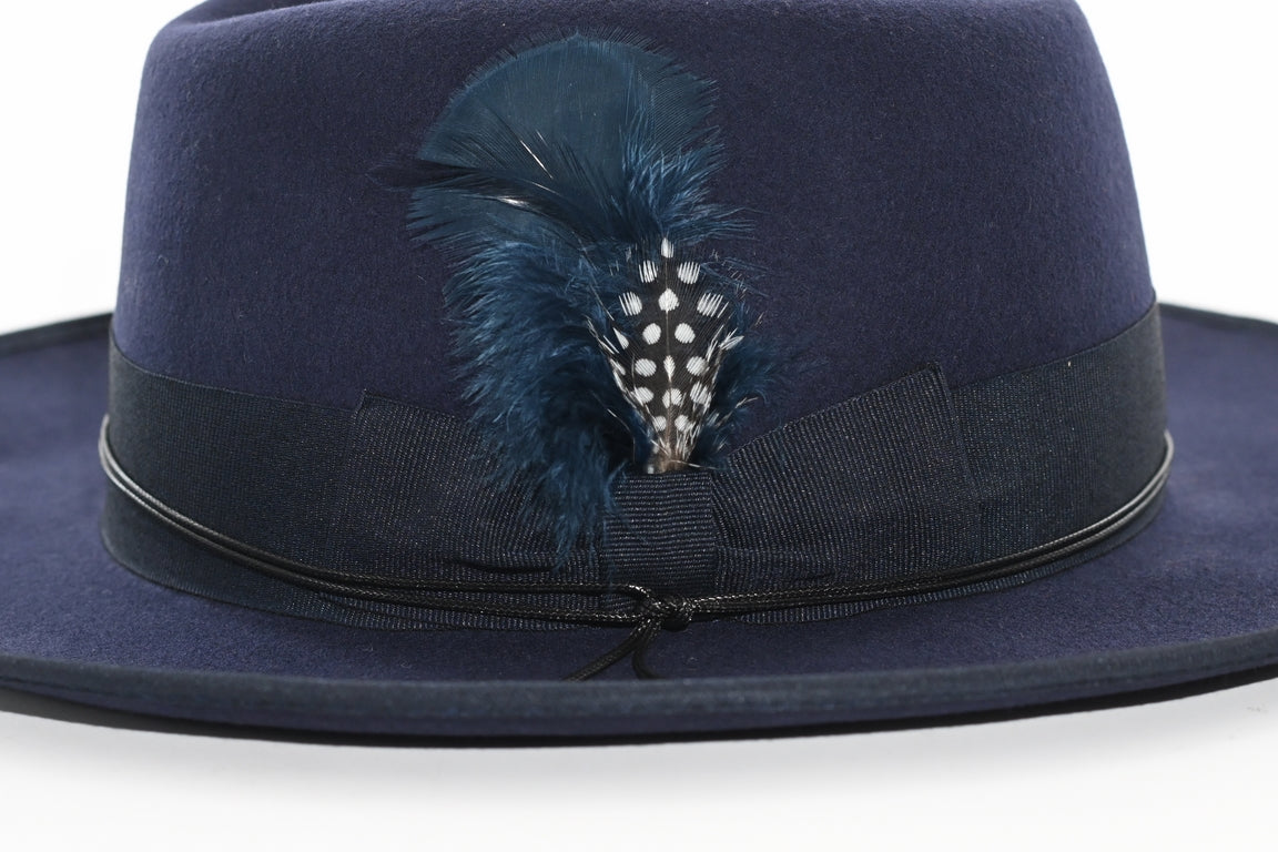 CAPPELLO  FELTRO MERINO ORLATO