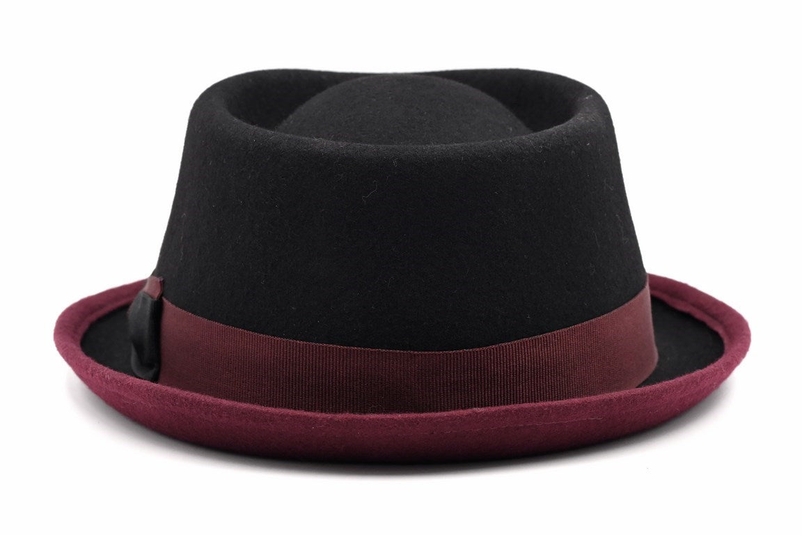 CAPPELLO FELTRO LANA BICOLORE
