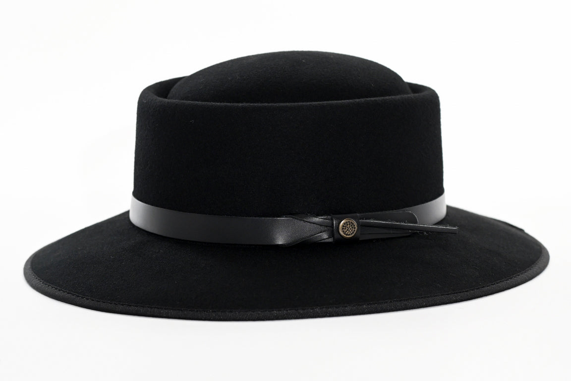 CAPPELLO  FELTRO MERINO ORLATO
