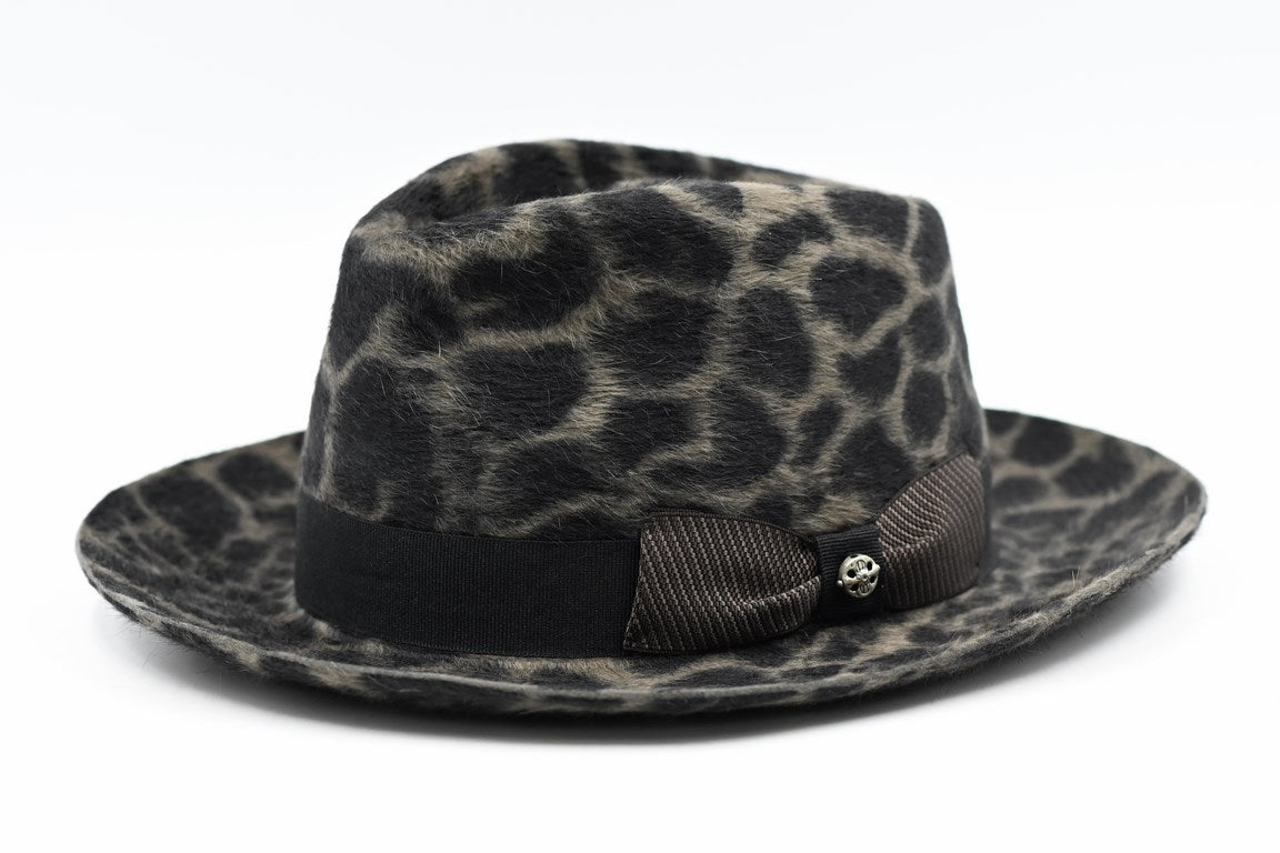 CAPPELLO  FELTRO BEAVER GIRAFFA