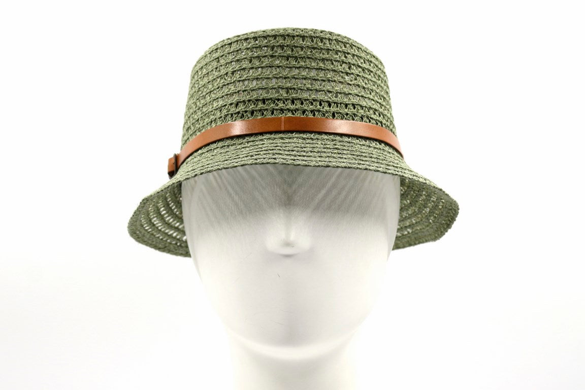 CAPPELLO RAFFIA CUCITA