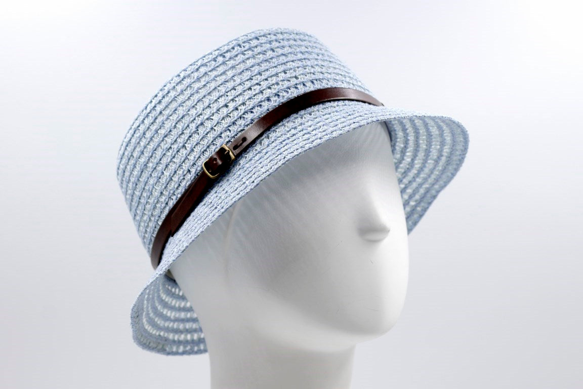 CAPPELLO RAFFIA CUCITA