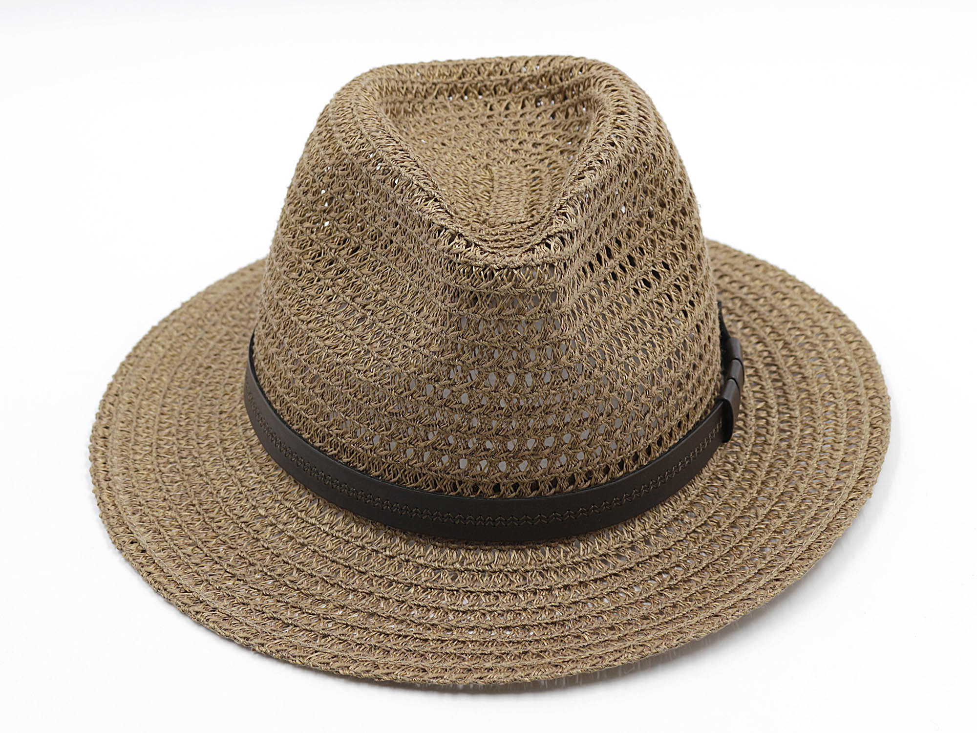 CAPPELLO RAFFIA CUCITA
