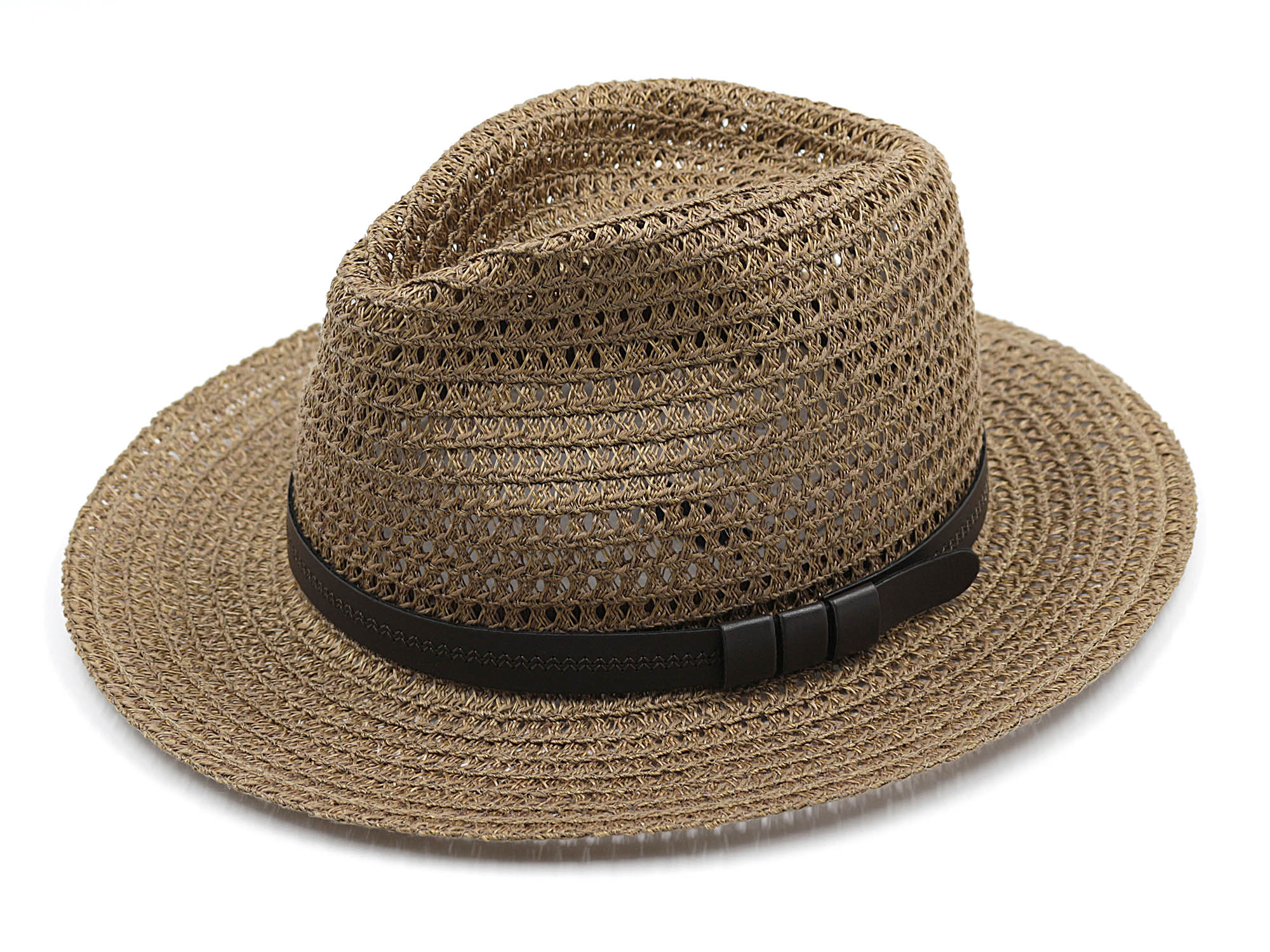 CAPPELLO RAFFIA CUCITA