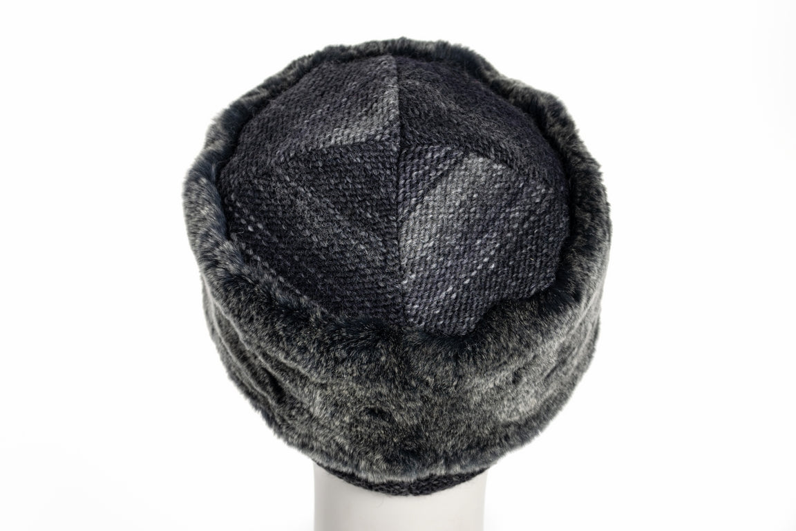 CAPPELLO DONNA TESSUTO MAGLIA + LAPIN