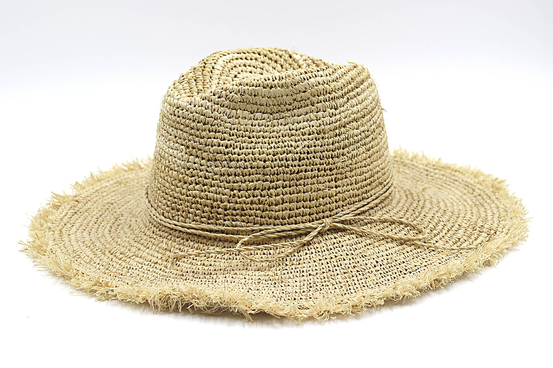CAPPELLO CROCHET RAFFIA