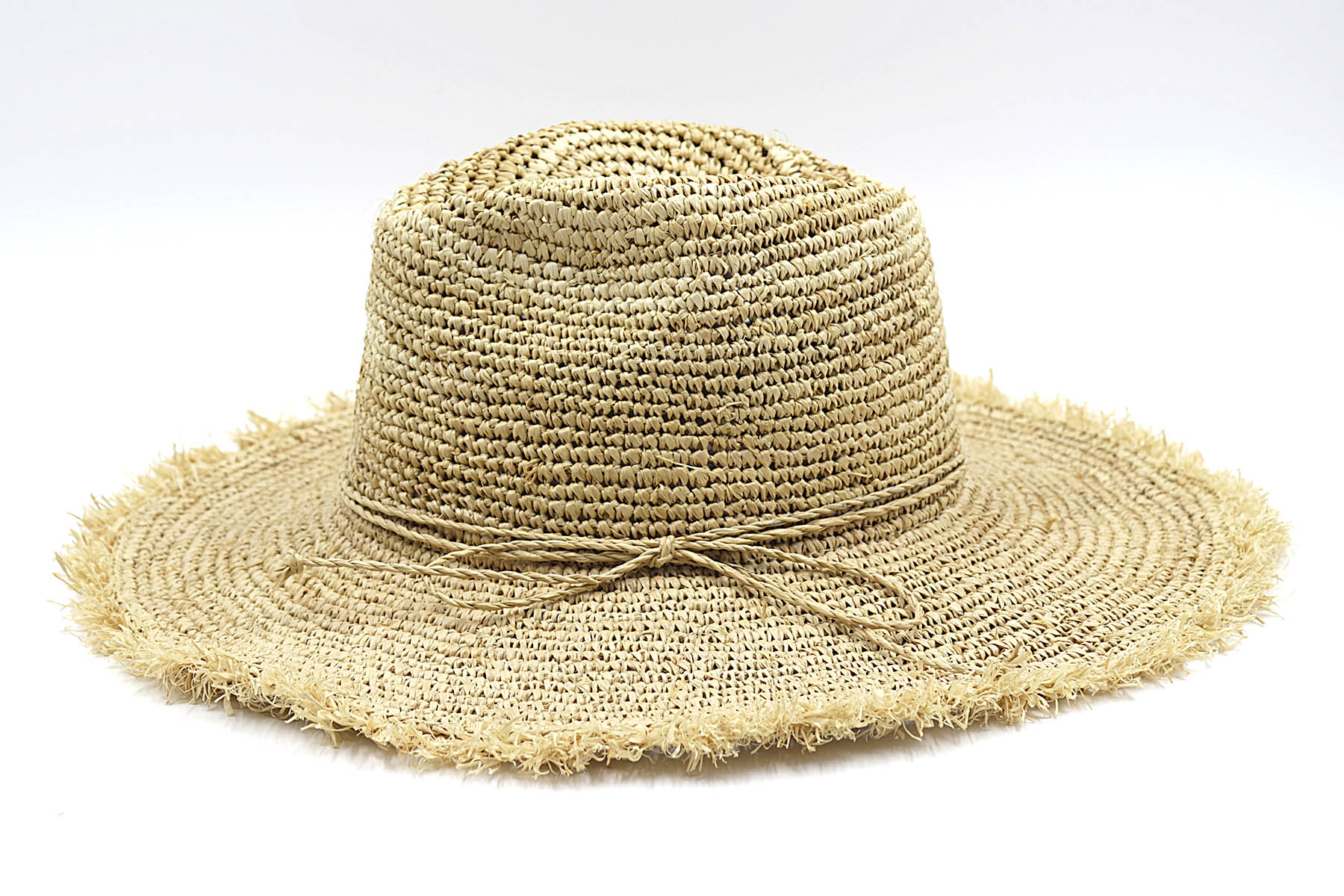 CAPPELLO CROCHET RAFFIA