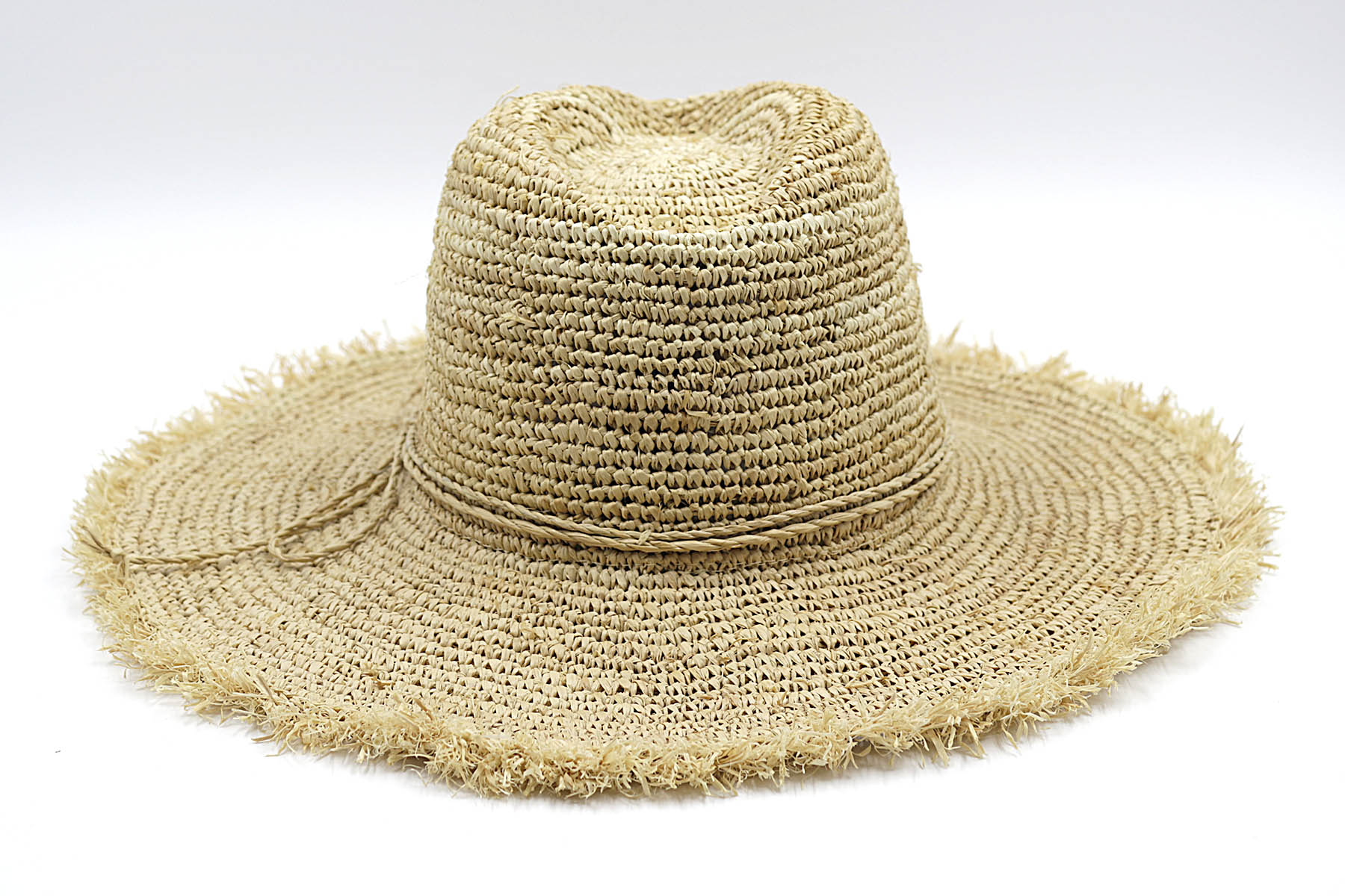 CAPPELLO CROCHET RAFFIA