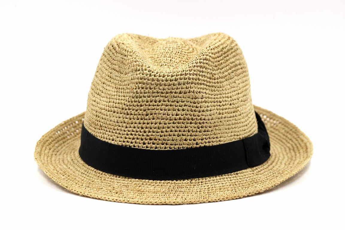 CAPPELLO RAFFIA FINE ESTIVO