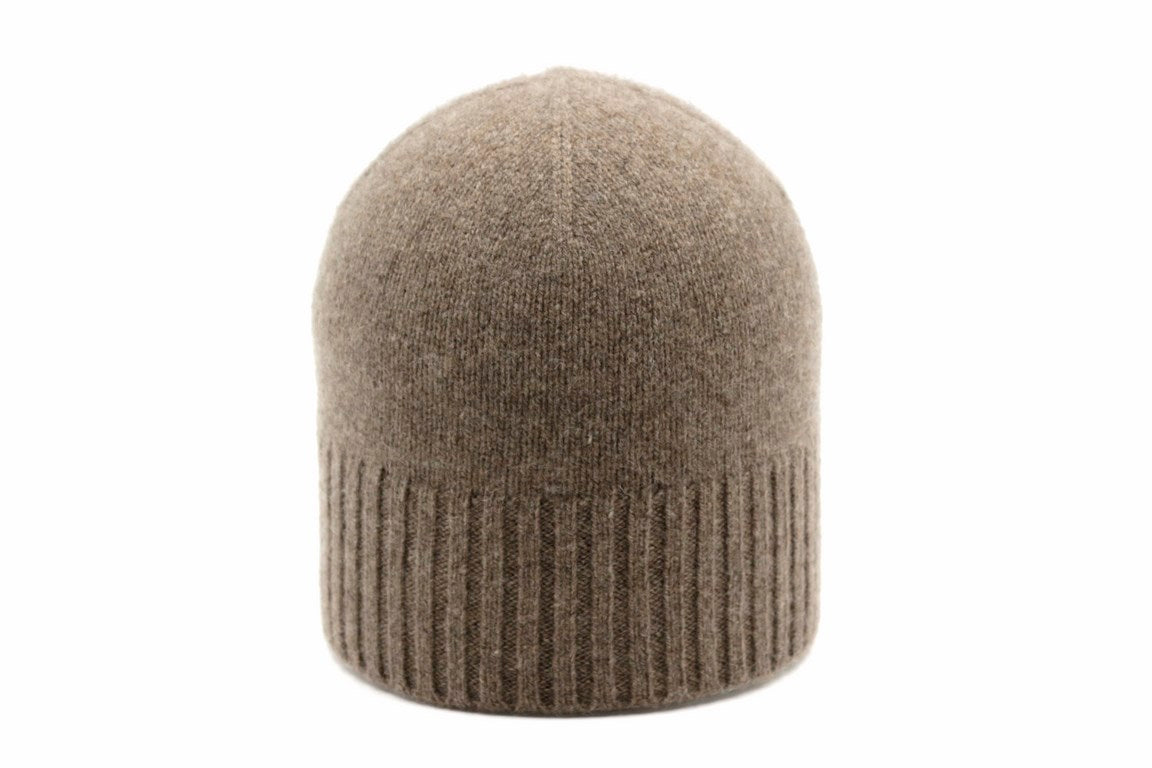 BERRETTO CASHMERE RASATO SENZA RISVOLTO