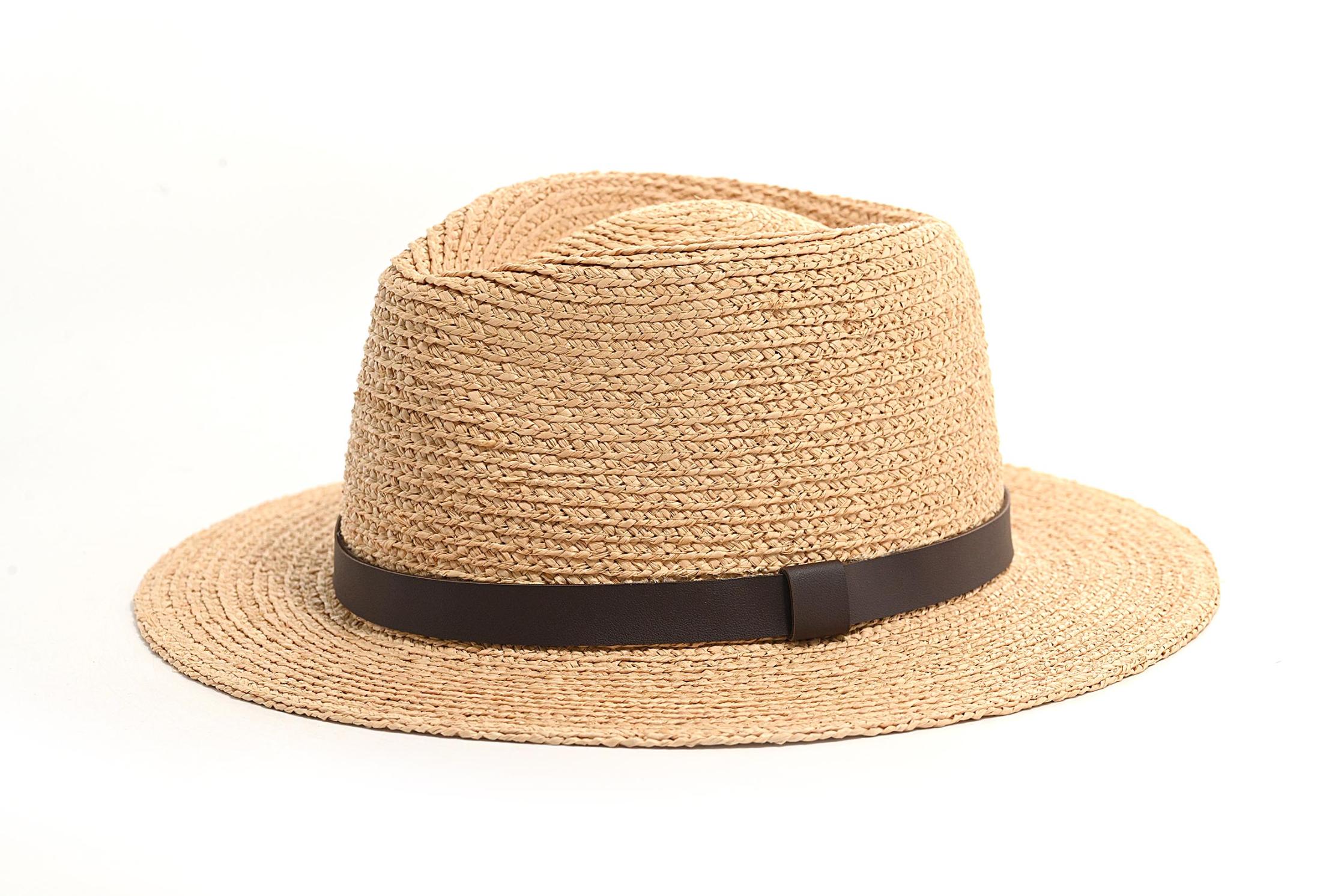 CAPPELLO RAFFIA FINE ESTIVO