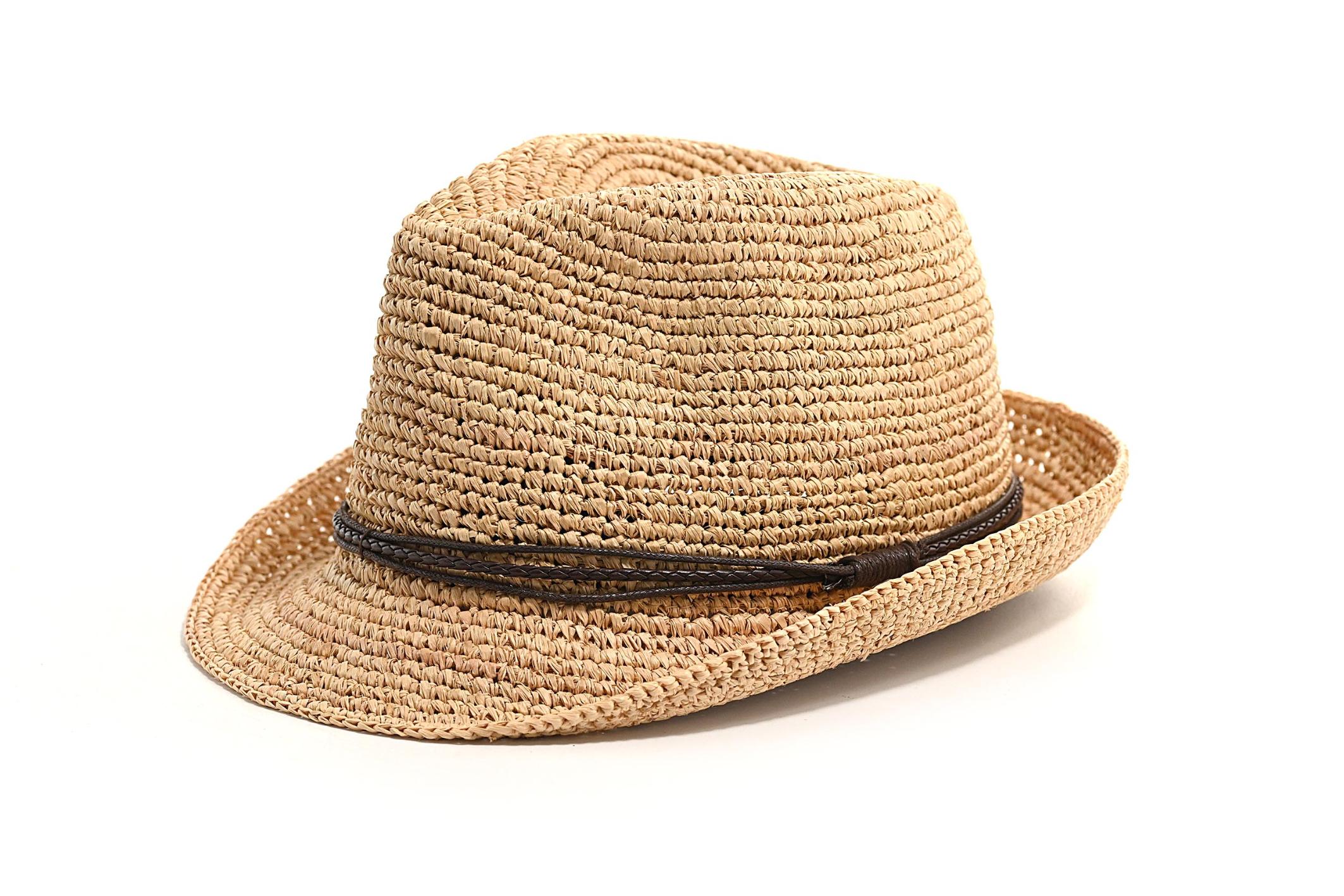 CAPPELLO RAFFIA FINE ESTIVO ALA PICCOLA