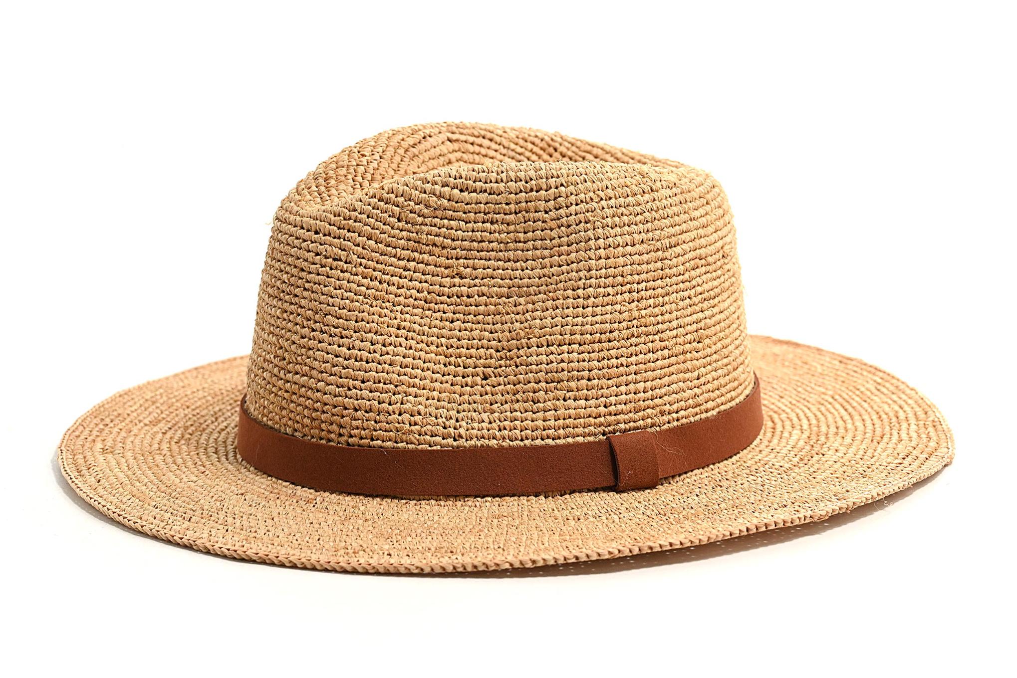 CAPPELLO RAFFIA FINE ESTIVO