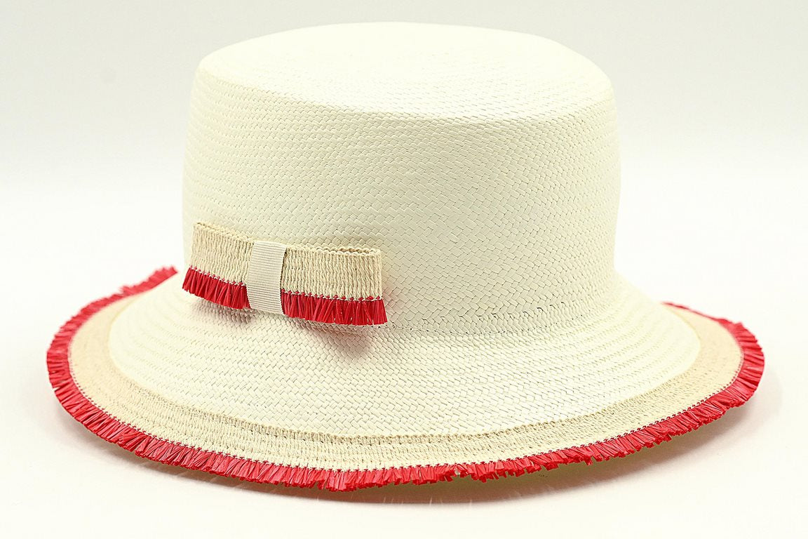 CAPPELLO PANAMA CON FRANGE