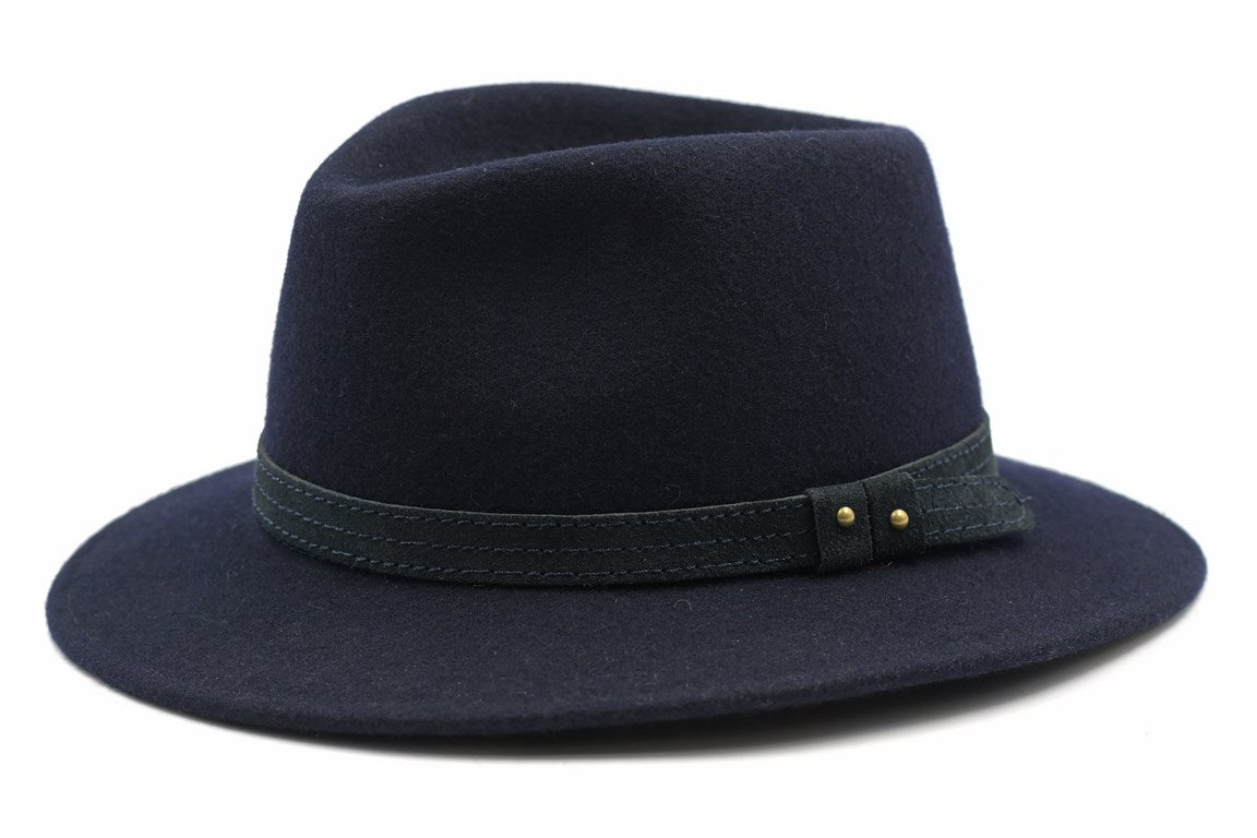 CAPPELLO FELTRO LANA MELANGE
