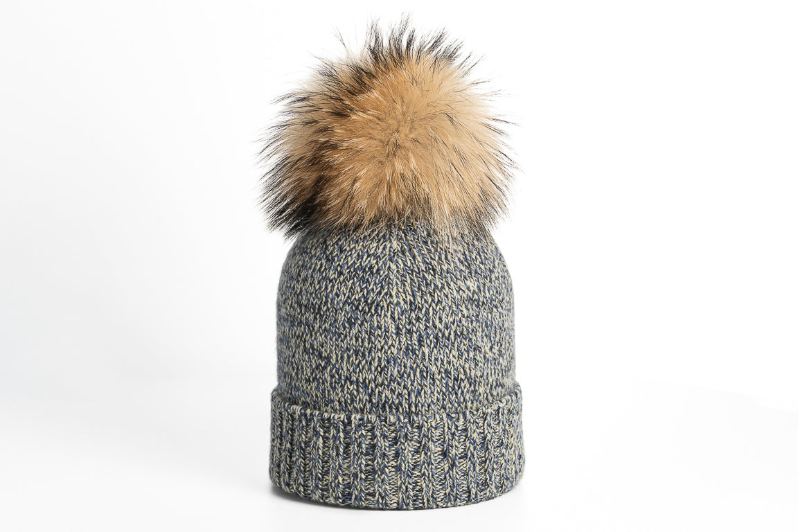 BERRETTO MAGLIA CASHMERE MOLUNE CAPO RASATO - PON PELL