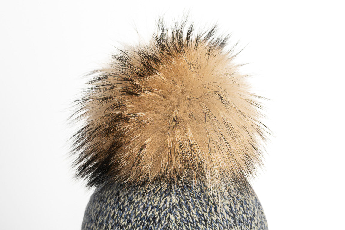 BERRETTO MAGLIA CASHMERE MOLUNE CAPO RASATO - PON PELL