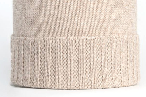 BERRETTO MAGLIA MISTO CASHMERE 90 % WO - 10 % WS CAPO RASATO