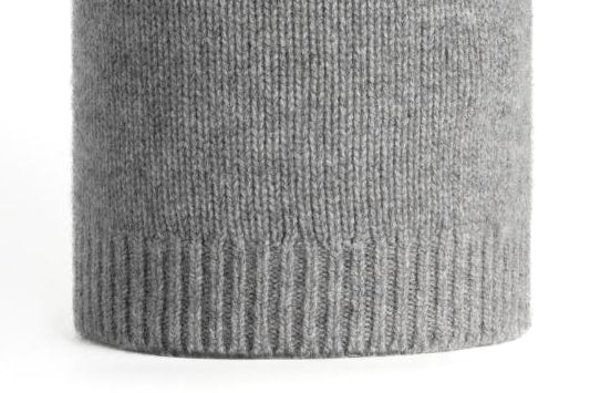BERRETTO MAGLIA 100% CASHMERE SENZA RISVOLTO