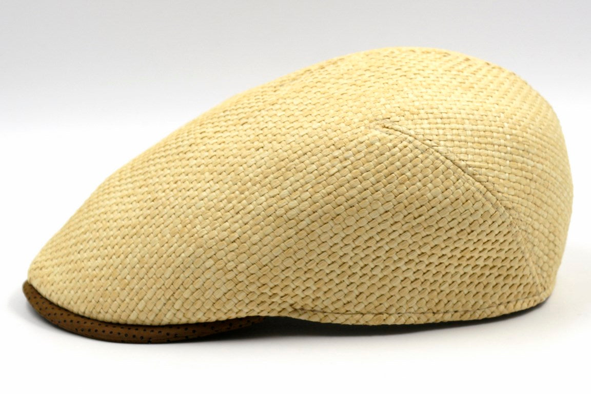BERRETTO  MILANO  RAFFIA INTRECCIATA