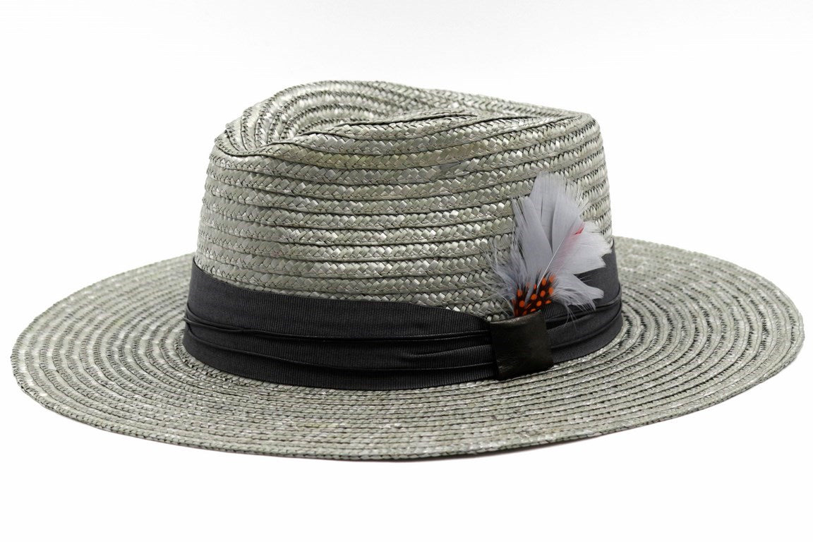 CAPPELLO TRECCIA PAGLIA APPRETTATO