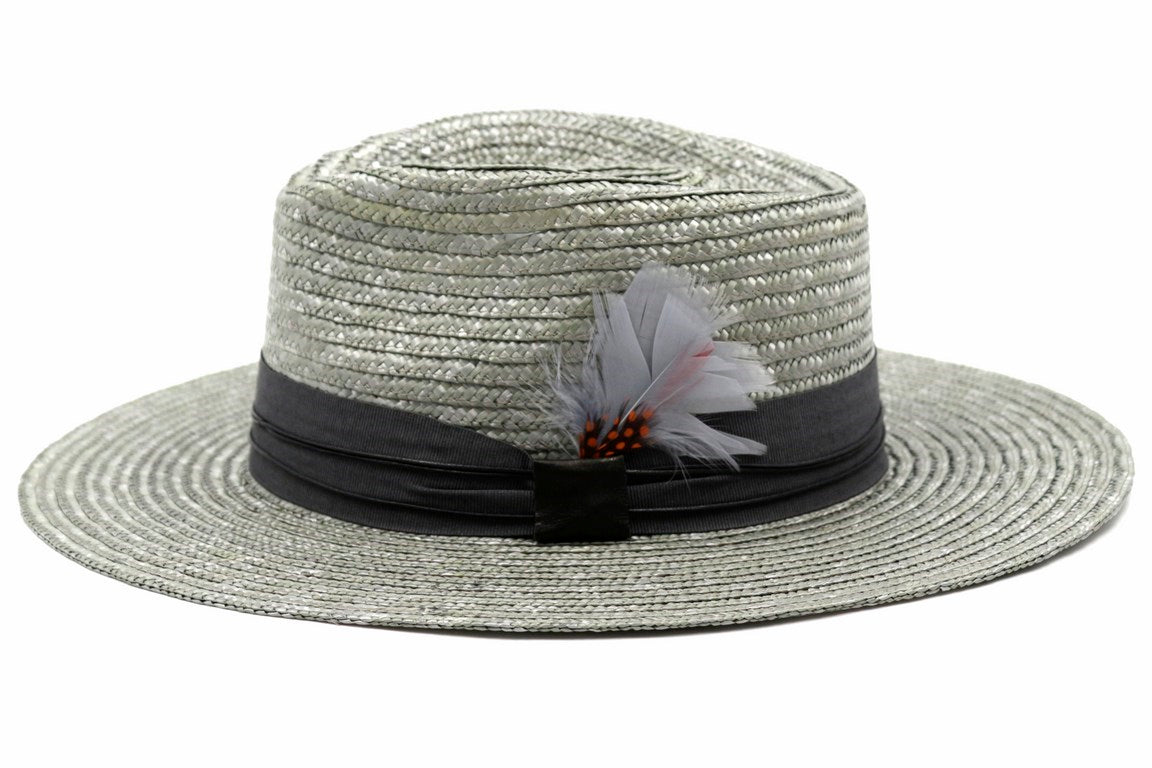 CAPPELLO TRECCIA PAGLIA APPRETTATO