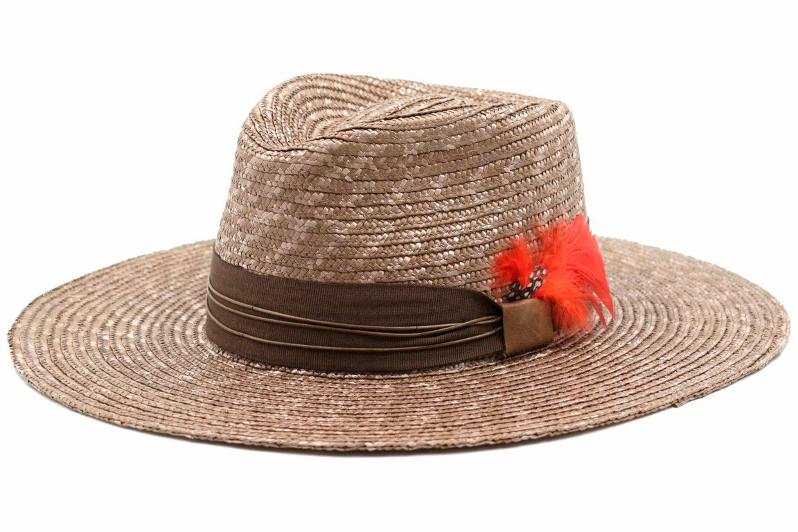 CAPPELLO TRECCIA PAGLIA APPRETTATO
