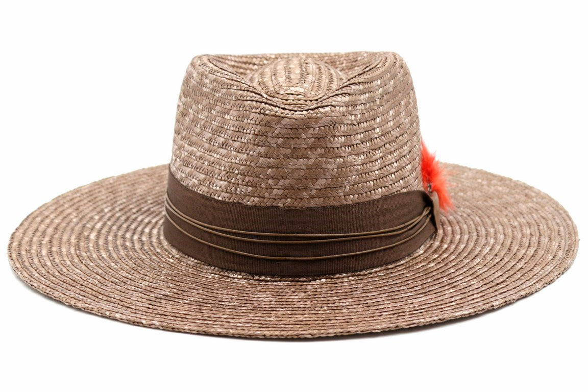 CAPPELLO TRECCIA PAGLIA APPRETTATO