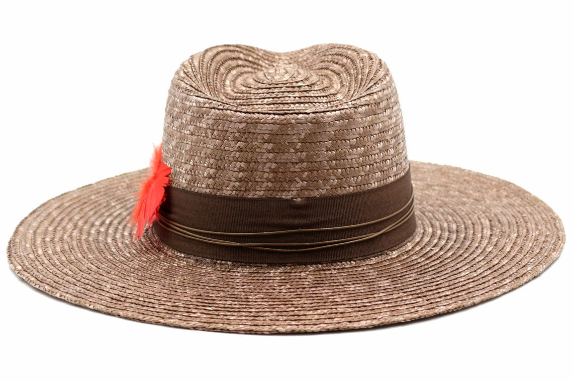CAPPELLO TRECCIA PAGLIA APPRETTATO