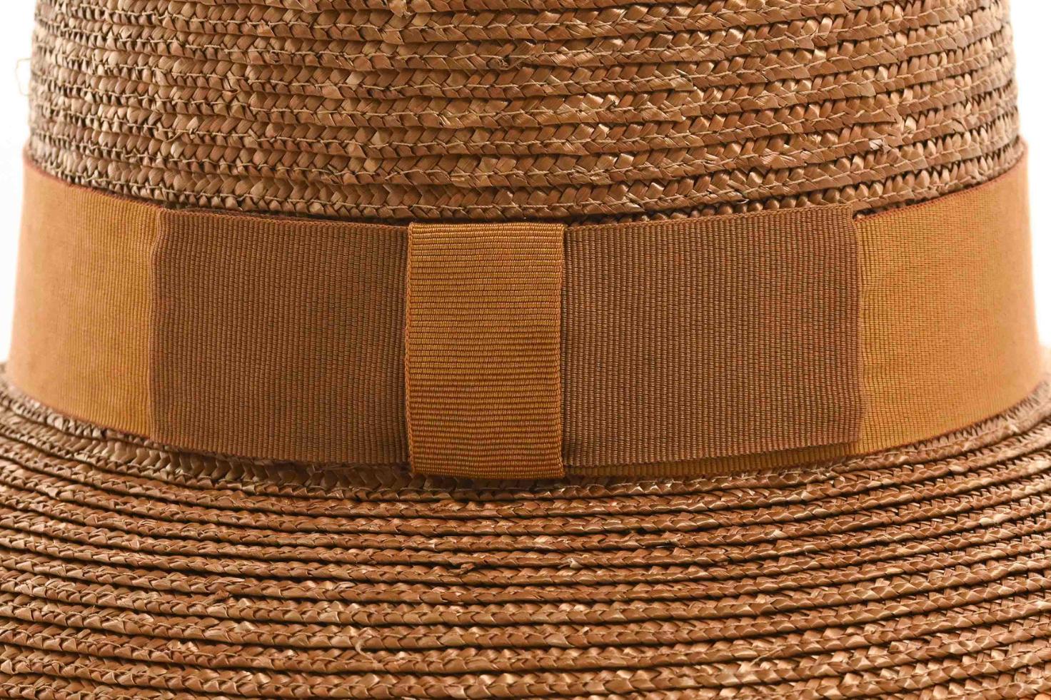 BRAIDED STRAW HAT