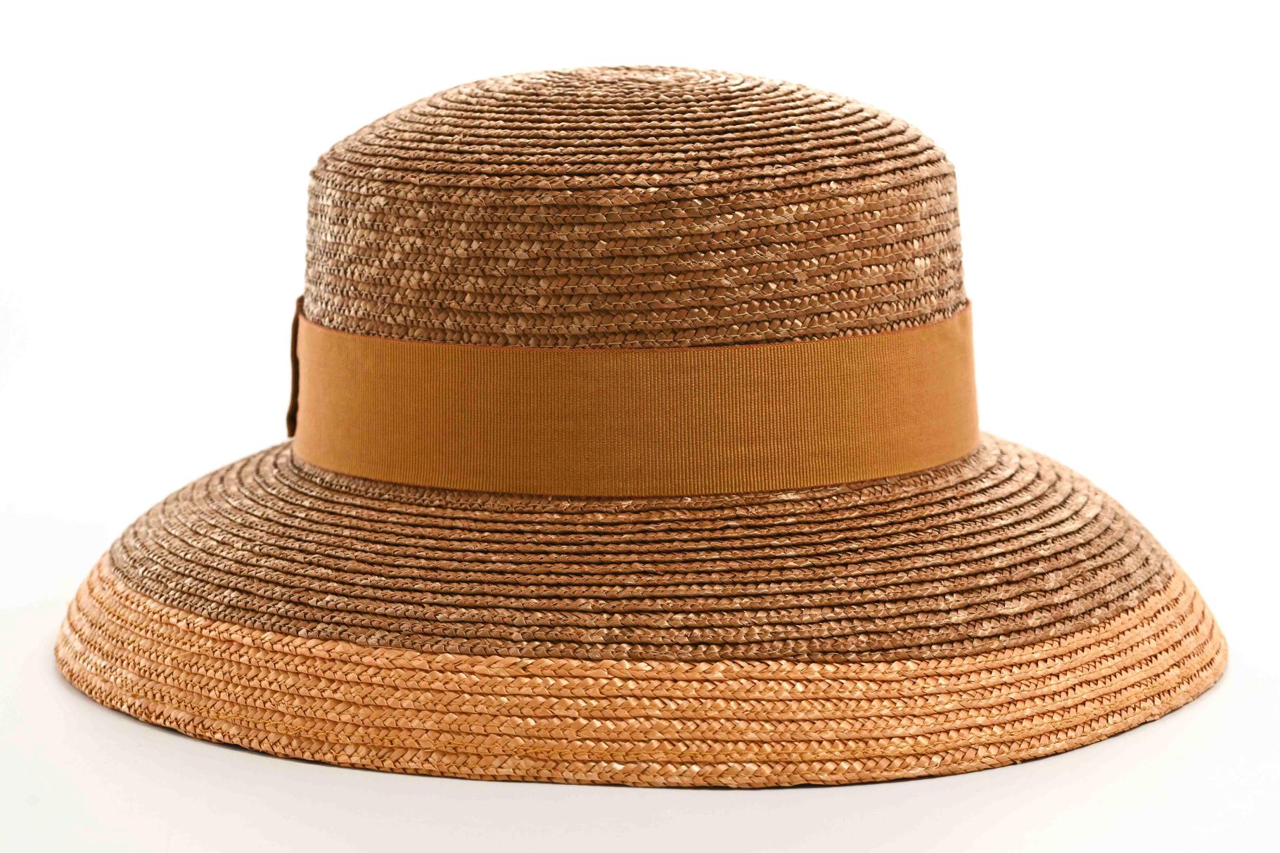BRAIDED STRAW HAT
