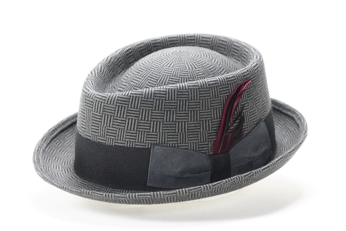 CAPPELLO FELTRO DIS. TWEED